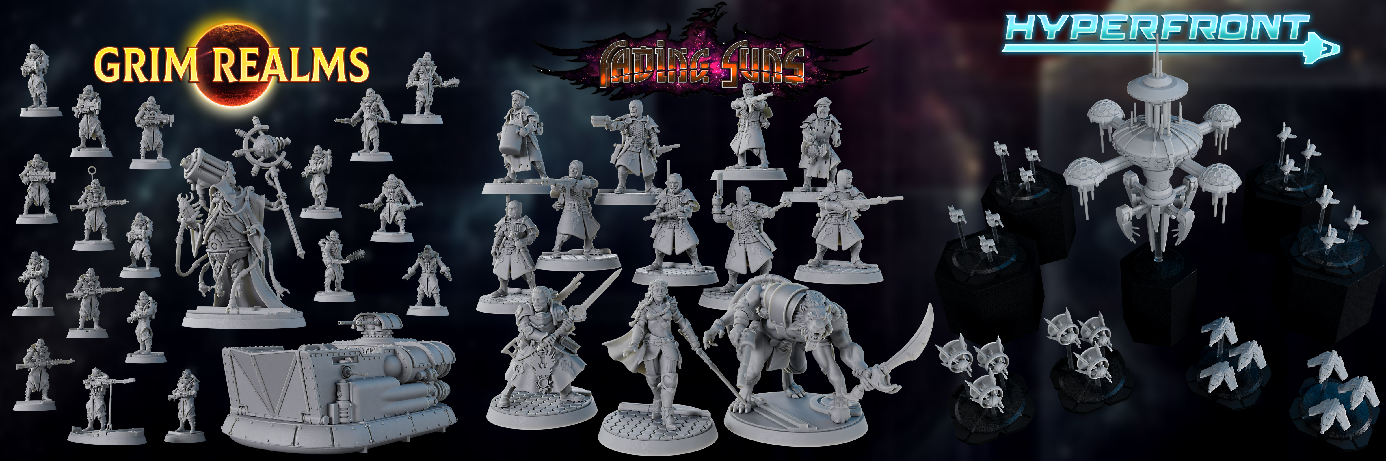 Cyber Forge Miniatures - 2024 - June - Fading Suns